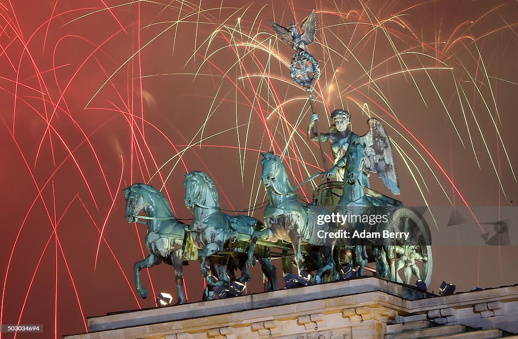 Berlin Celebrates New Year's Eve