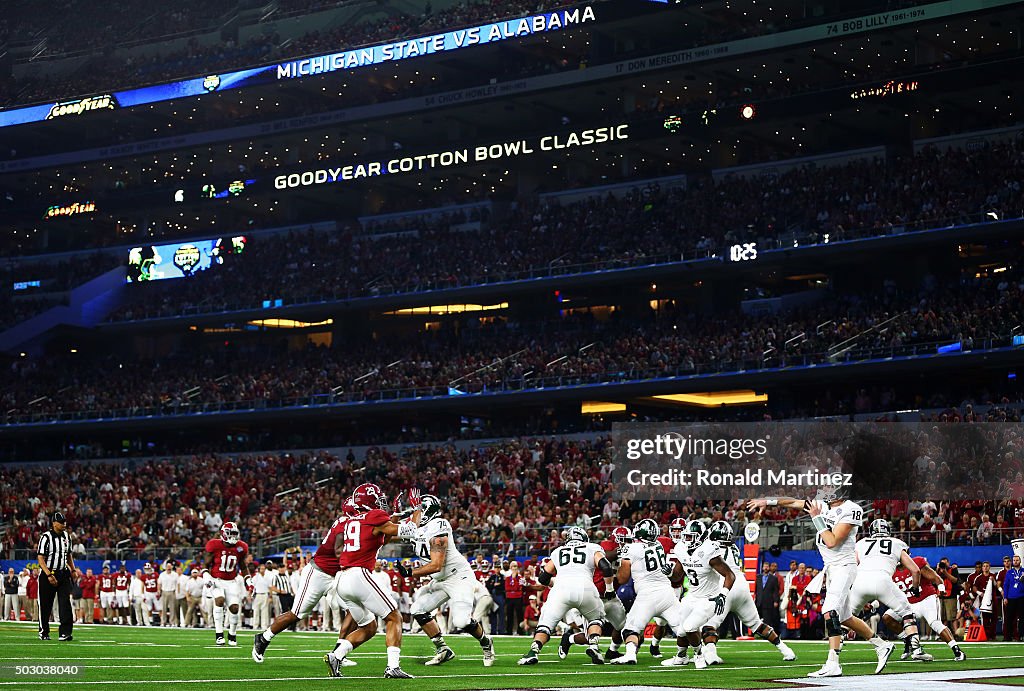 Goodyear Cotton Bowl - Alabama v Michigan State