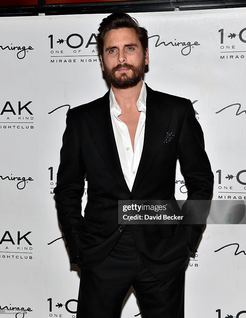 Scott Disick Hosts NYE Bash At 1 OAK In Las Vegas