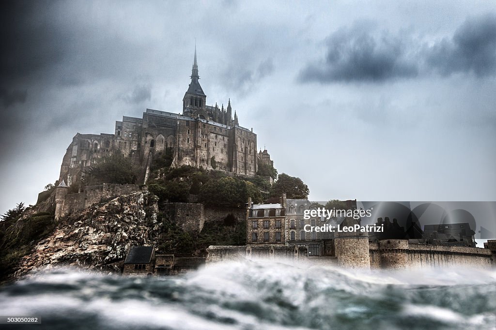 Le Mont-Saint-Michel en Normandie France