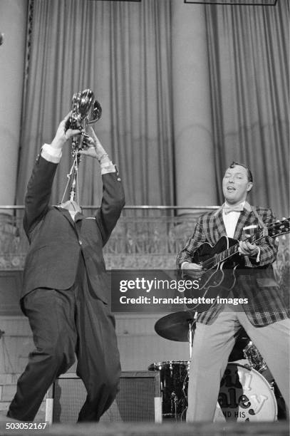 Bill Haley and the comets. Konzerthaus. Vienna. 1958. Photograph by Franz Hubmann.