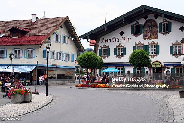 germany: oberammergau - oberammergau stock pictures, royalty-free photos & images