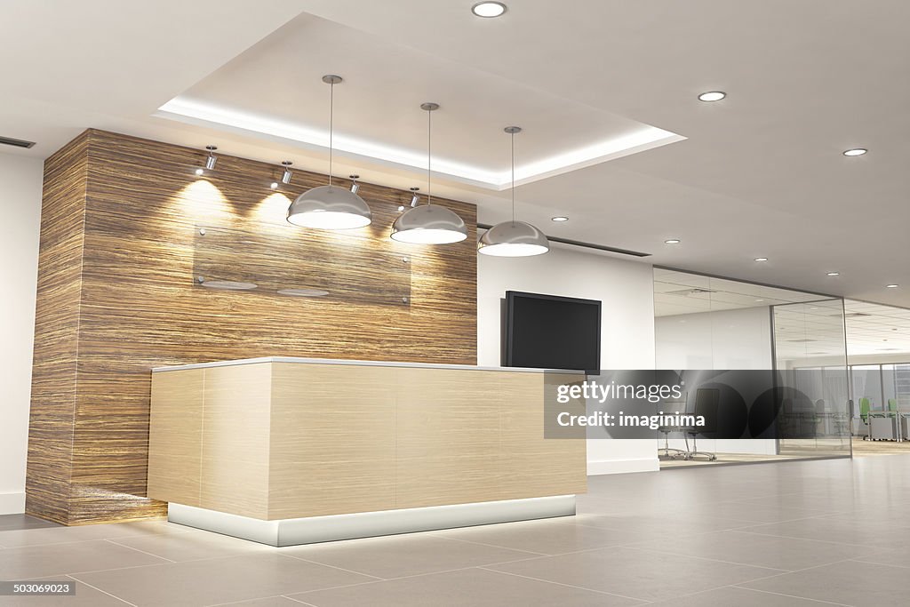 Modern Office Reception