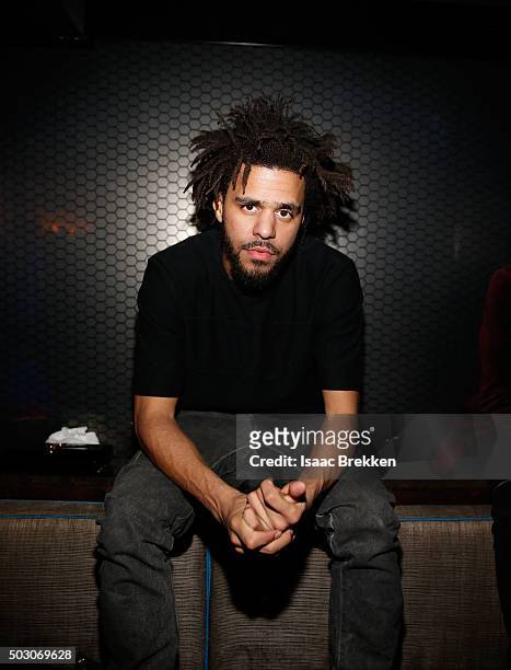Cole is pictured following a New Year's Eve performance at the Light Nightclub at the Mandalay Bay Resort and Casino on December 31, 2015 in Las...
