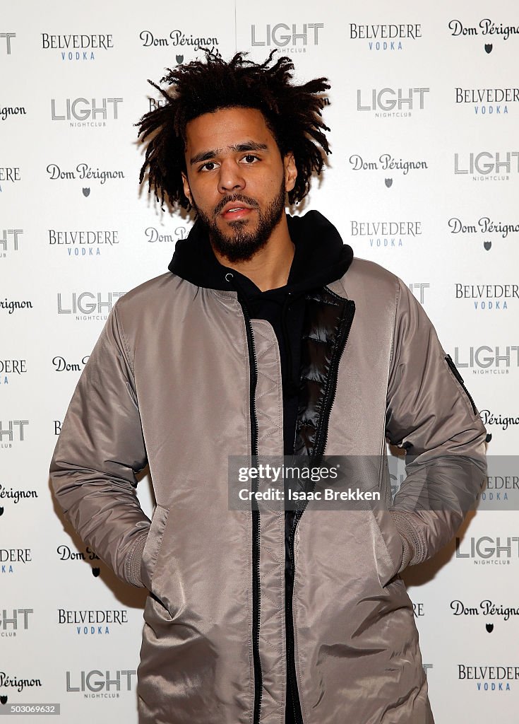 J. Cole's Unforgettable New Year's Performance At The LIGHT Vegas