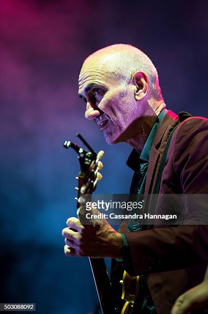 Paul Kelly performs at Falls Festival on January 1, 2016 in Byron Bay, Australia.