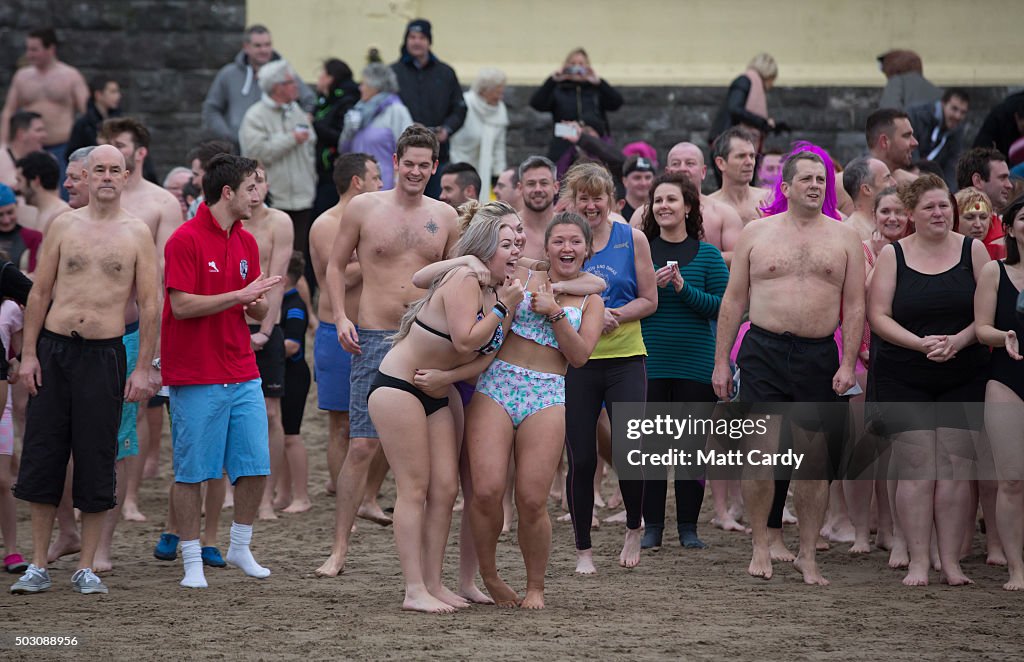 The Barry Island New Year's Day Swim