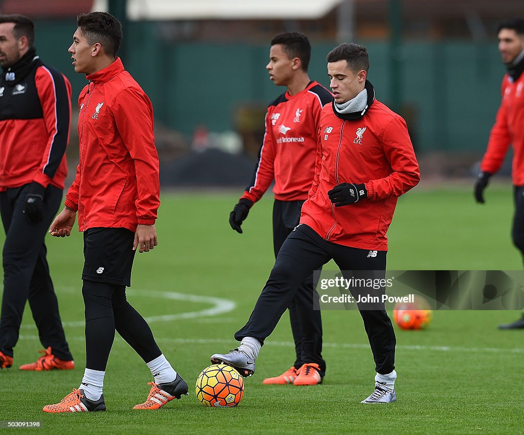 Liverpool FC Training