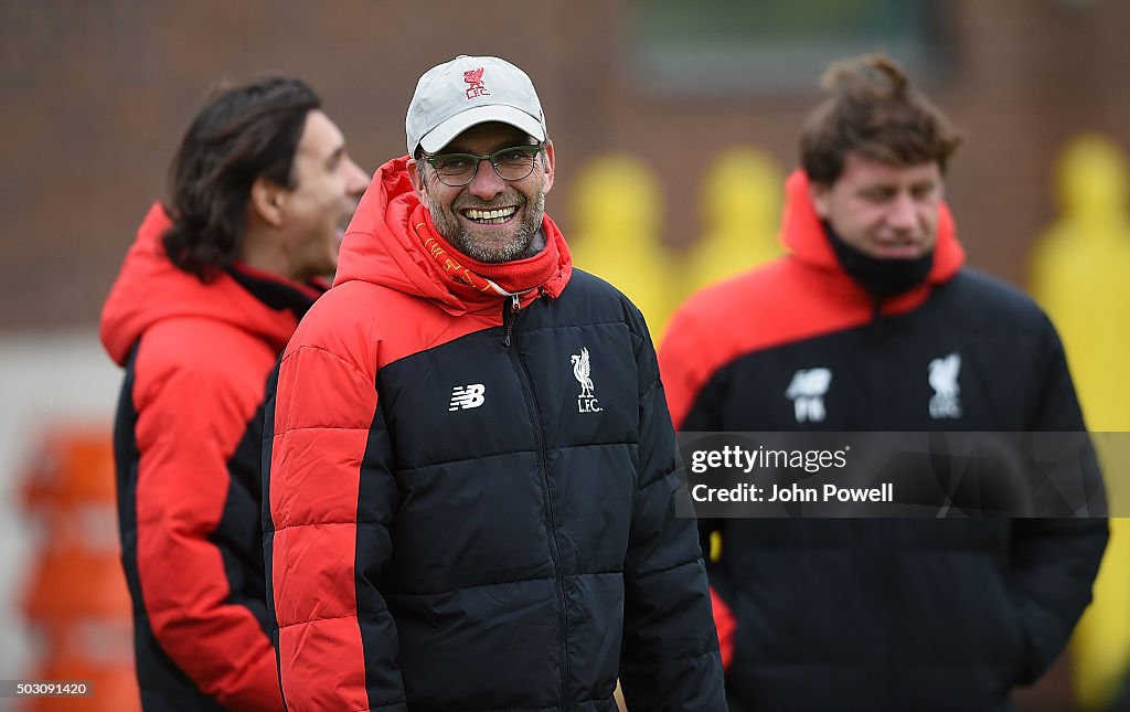 Liverpool FC Training