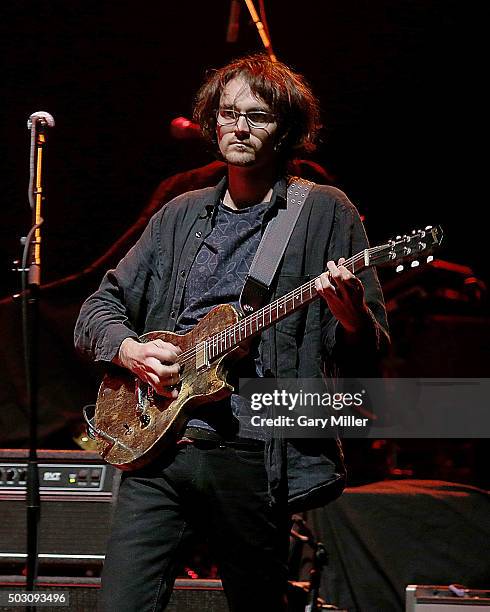 Micah Nelson, son of Willie Nelson performs in concert at ACL Live on December 31, 2015 in Austin, Texas.