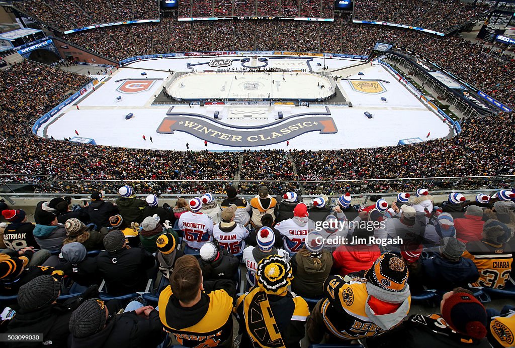 2016 Bridgestone NHL Winter Classic - Montreal Canadiens v Boston Bruins