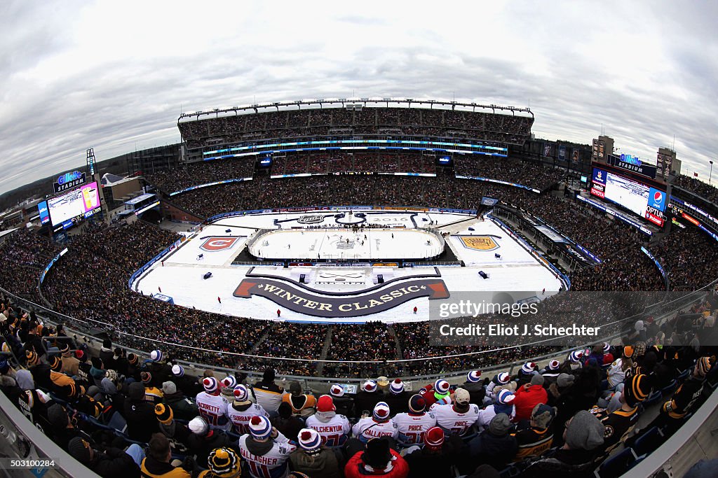 2016 Bridgestone NHL Winter Classic - Montreal Canadiens v Boston Bruins