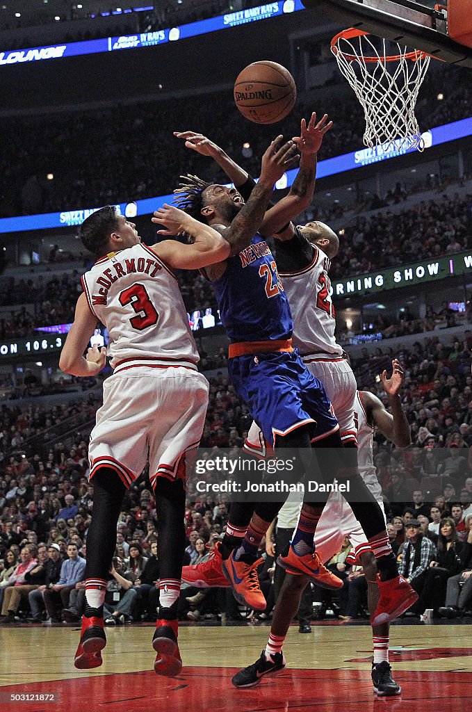 New York Knicks v Chicago Bulls