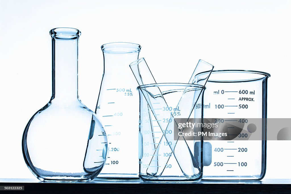 Family Of Chemistry Glassware