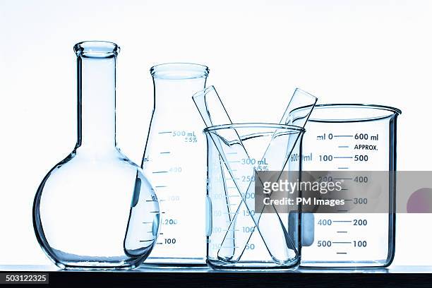 family of chemistry glassware - test tube stock pictures, royalty-free photos & images