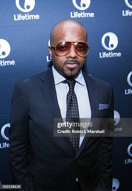 Jermaine Dupri attends "The Rap Game" screening at Suite Food Lounge on January 1, 2016 in Atlanta, Georgia.