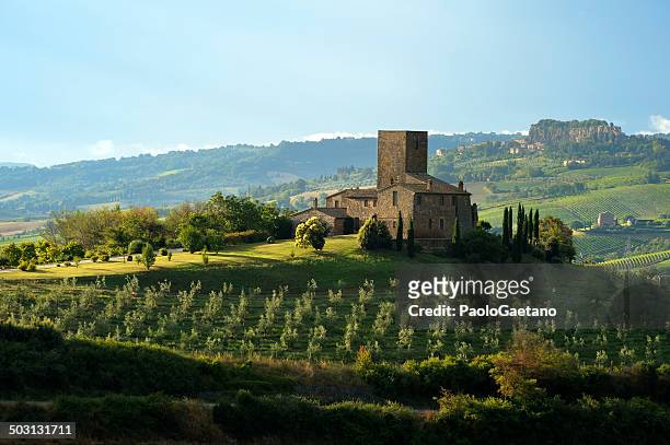 umbrian landscape - umbria stock pictures, royalty-free photos & images