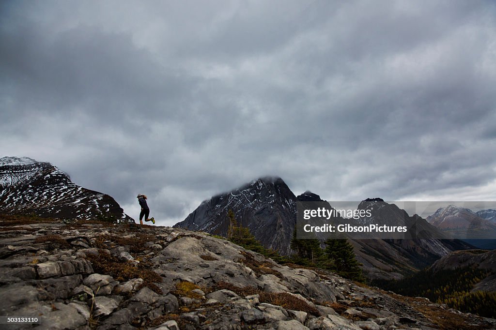 Mountain Runner Girl