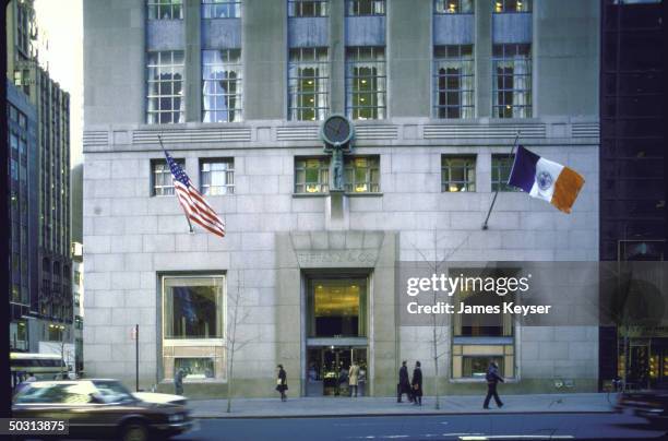 Front of Tiffany & Co. Building which was recently bought by Daiichi America for $94 Million.