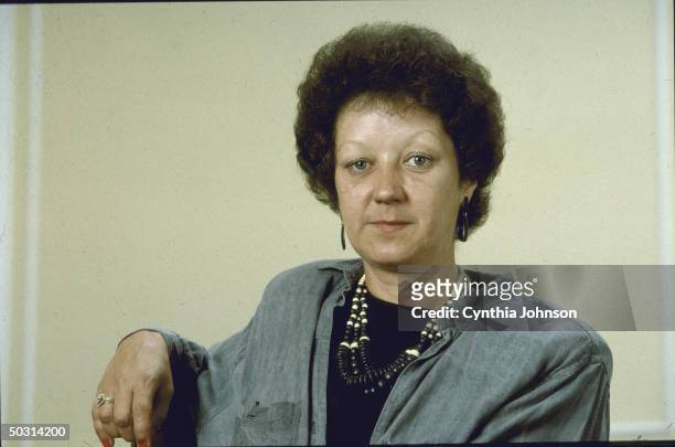 Portrait of Norma McCorvey ) after she admitted she had not been gang raped when she sought an abortion in 1970.