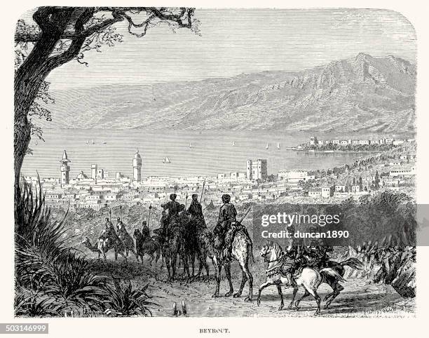 beirut - beirut stock illustrations