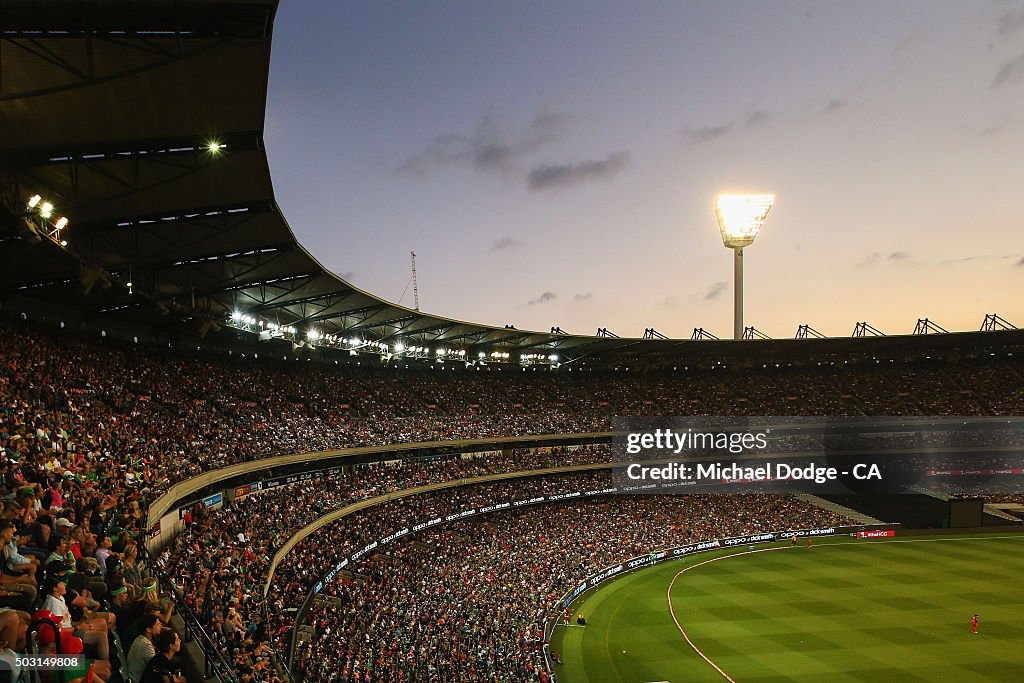 Big Bash League - Melbourne Stars v Melbourne Renegades