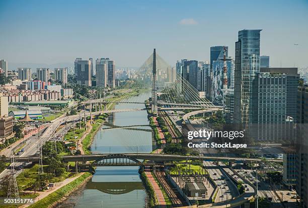 cityscape - sao paulo - sao paulo fotografías e imágenes de stock