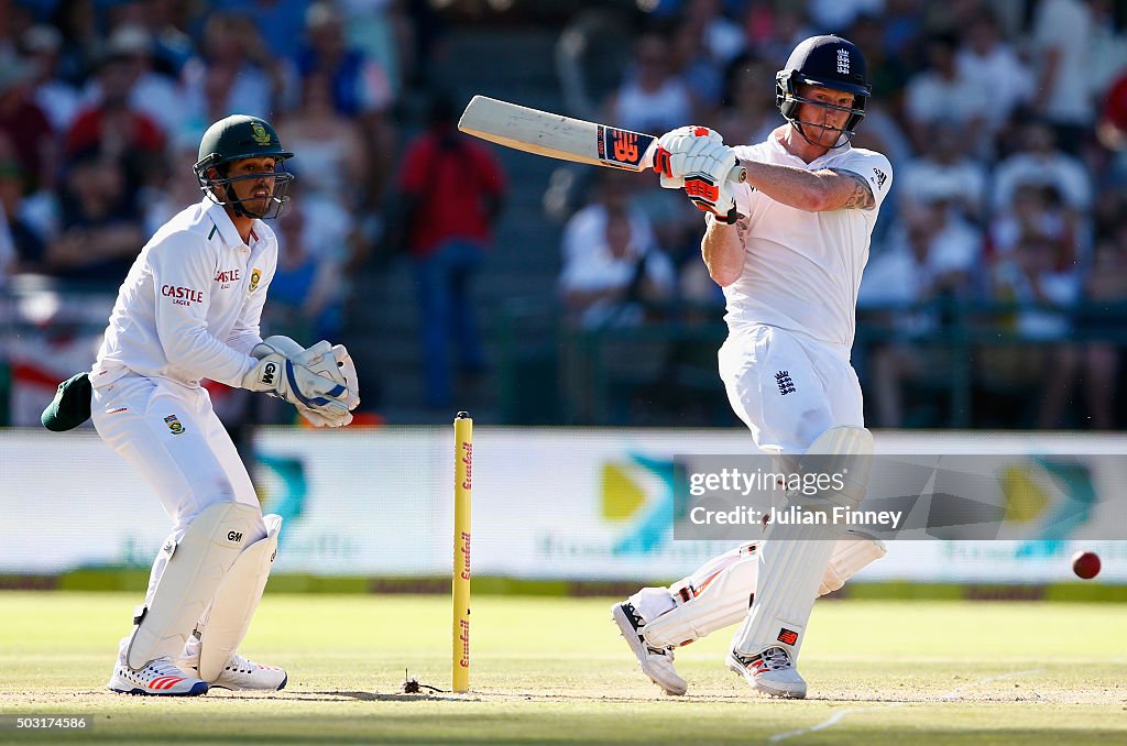 South Africa v England - Second Test: Day One
