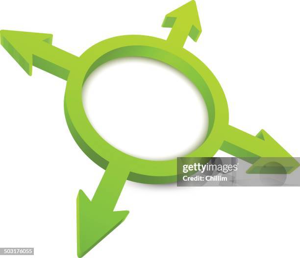 arrows - circle cycle chart stock illustrations