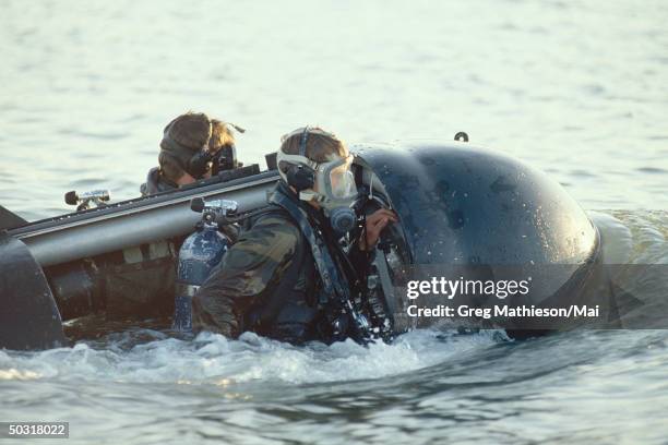 Navy SEALs, part of US Special Forces.