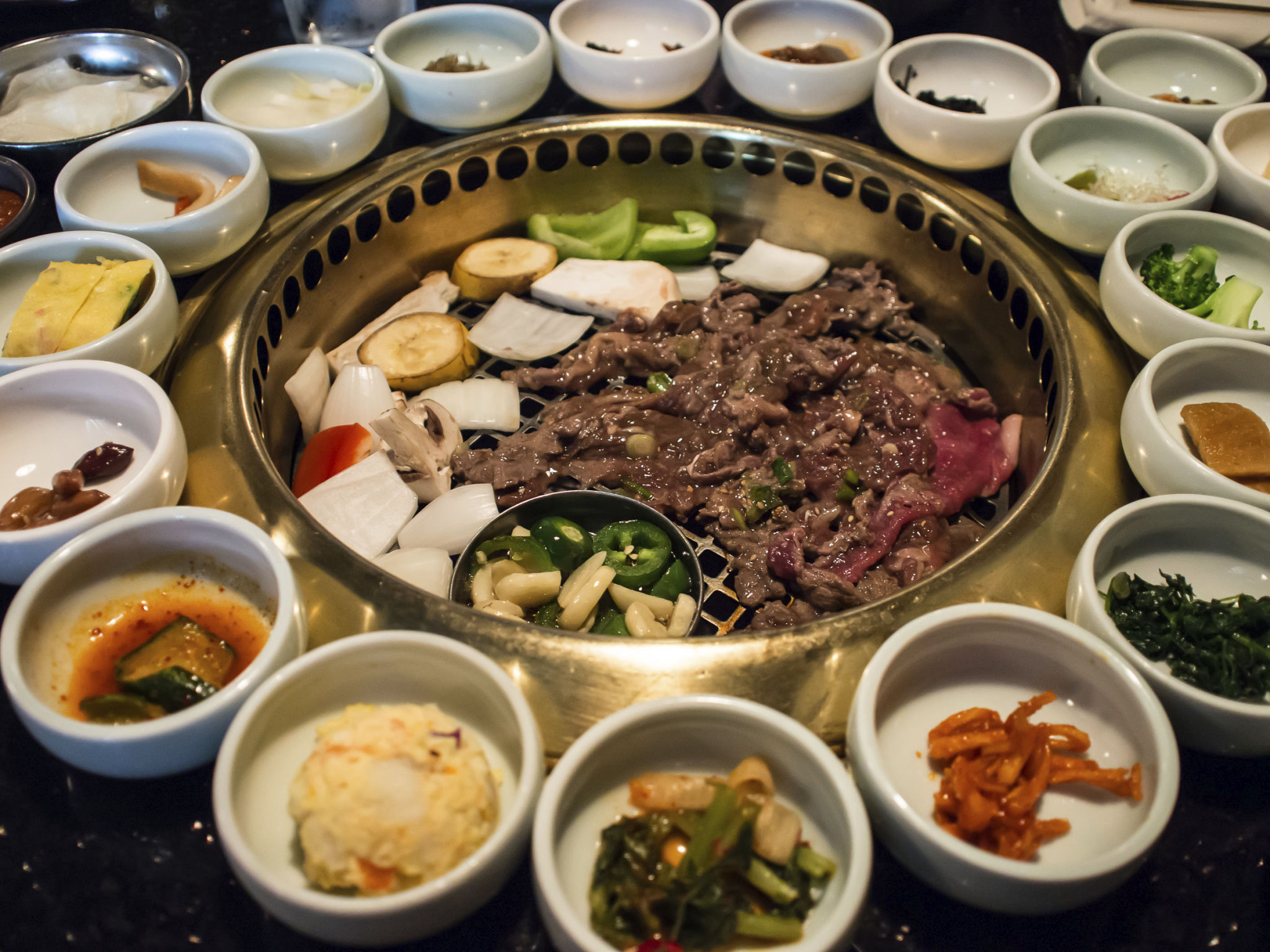korean bbq food