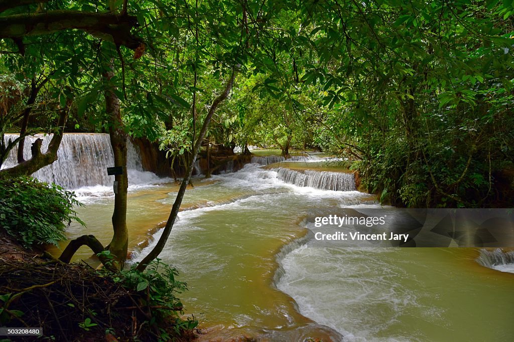 Waterfall luang prabang