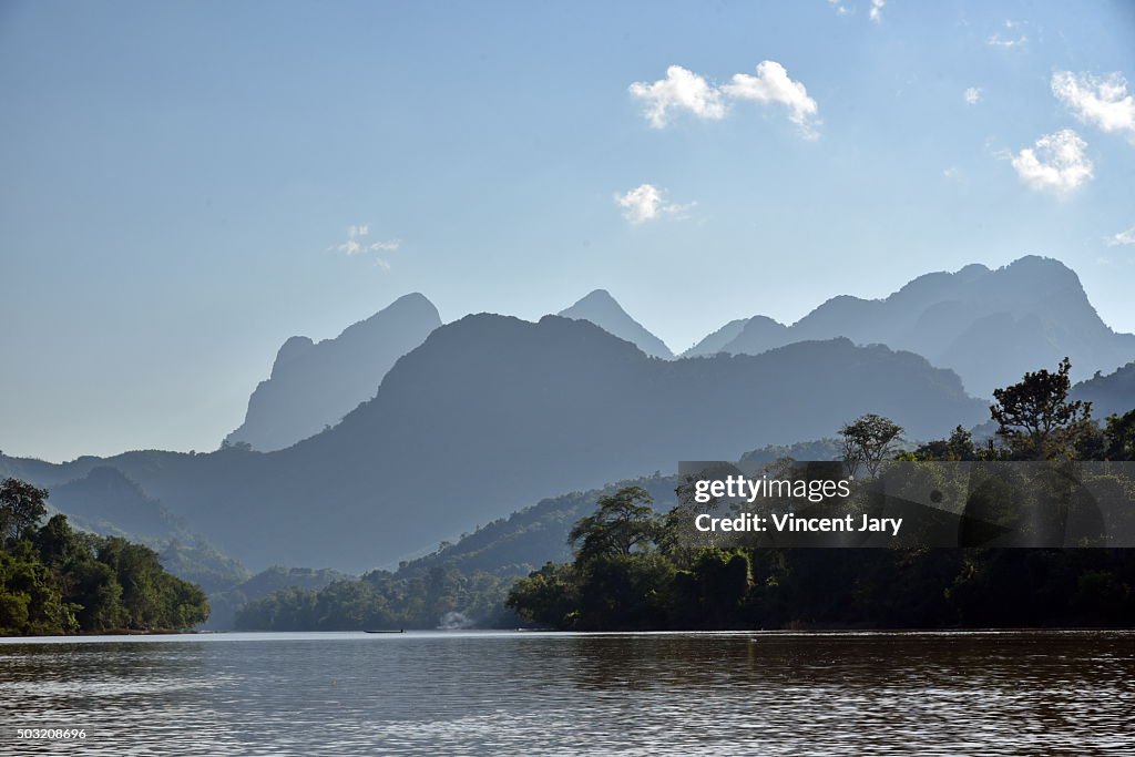 Nong khiaw landscape