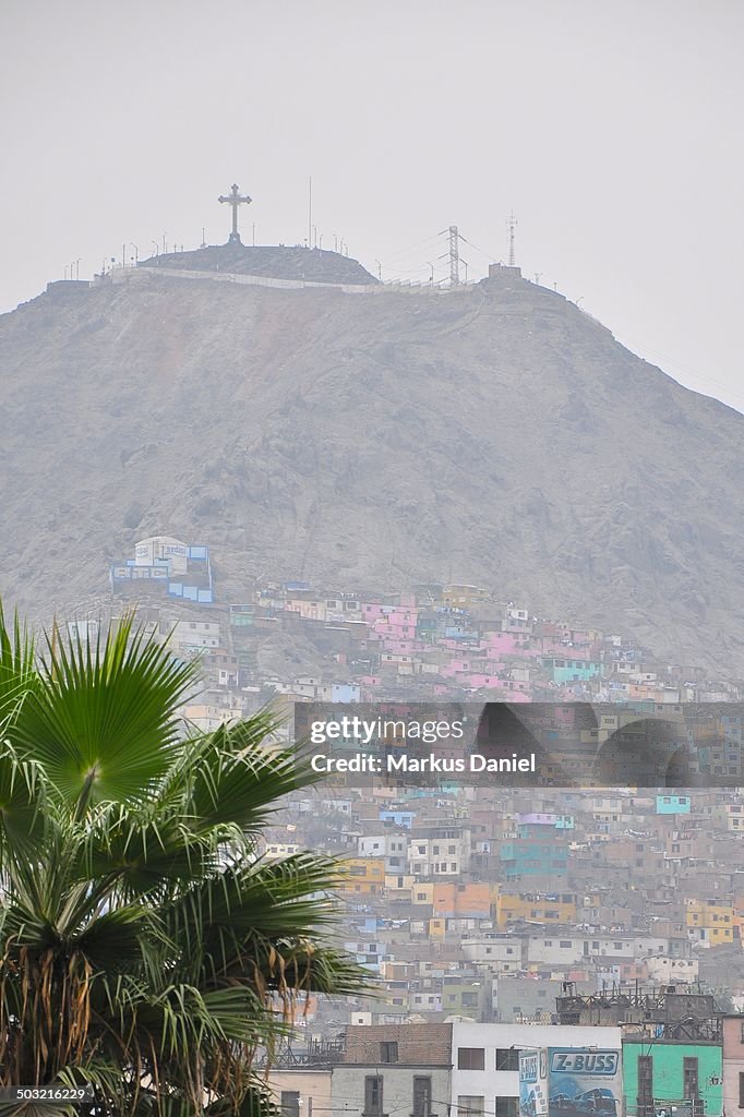 Cerro San Cristobal in Lima Peru