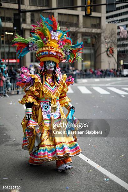 south philadelphia string band mummers - mummers parade stock pictures, royalty-free photos & images