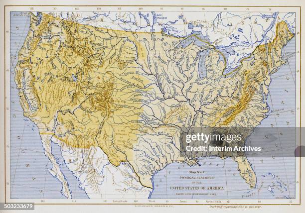 Us Ribers Map Us Physical Map Rivers