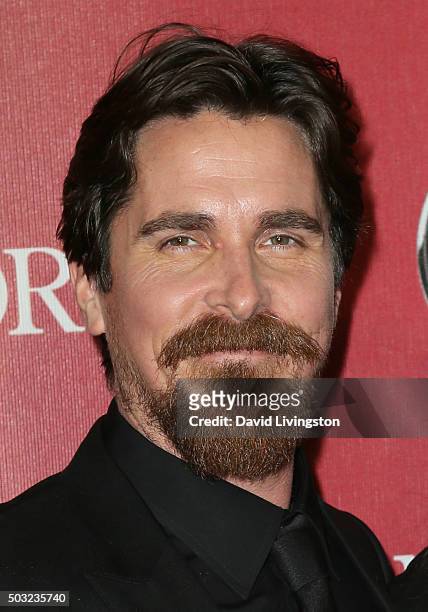 Actor Christian Bale attends the 27th Annual Palm Springs International Film Festival Awards Gala at the Palm Springs Convention Center on January 2,...