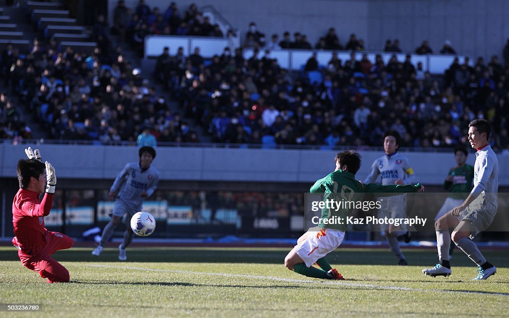 Aomori Yamada v Seiwa Gakuen - 94th All Japan High School Soccer Tournament 2nd Round