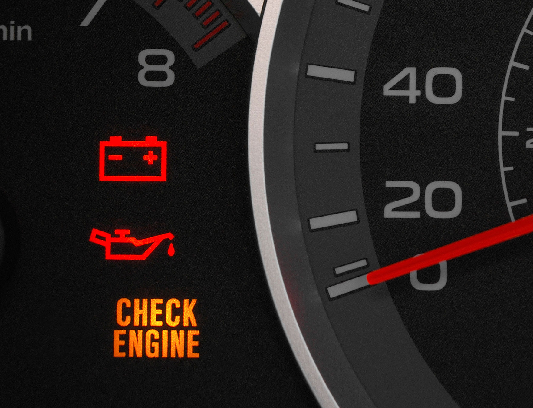 car dashboard lights