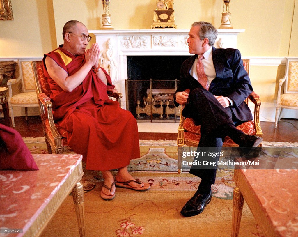 Dalai Lama [14th];George W. Bush