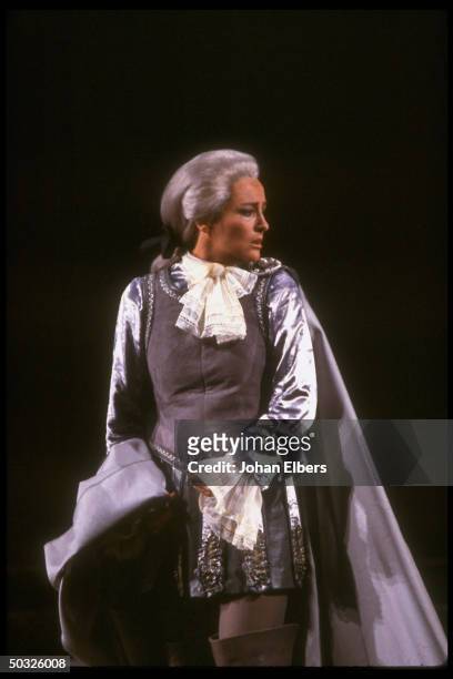 Mezzo soprano Frederica Von Stade as Adamante in Mozart's Idomeneo on stage at the Metropolitan Opera.