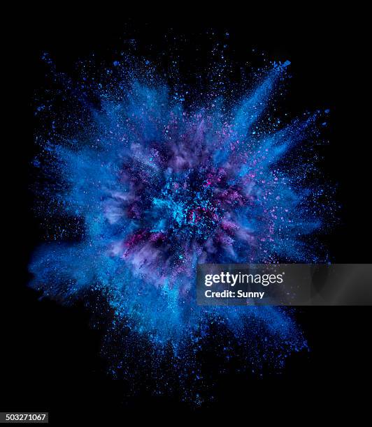 color explosion - bombardeamento imagens e fotografias de stock