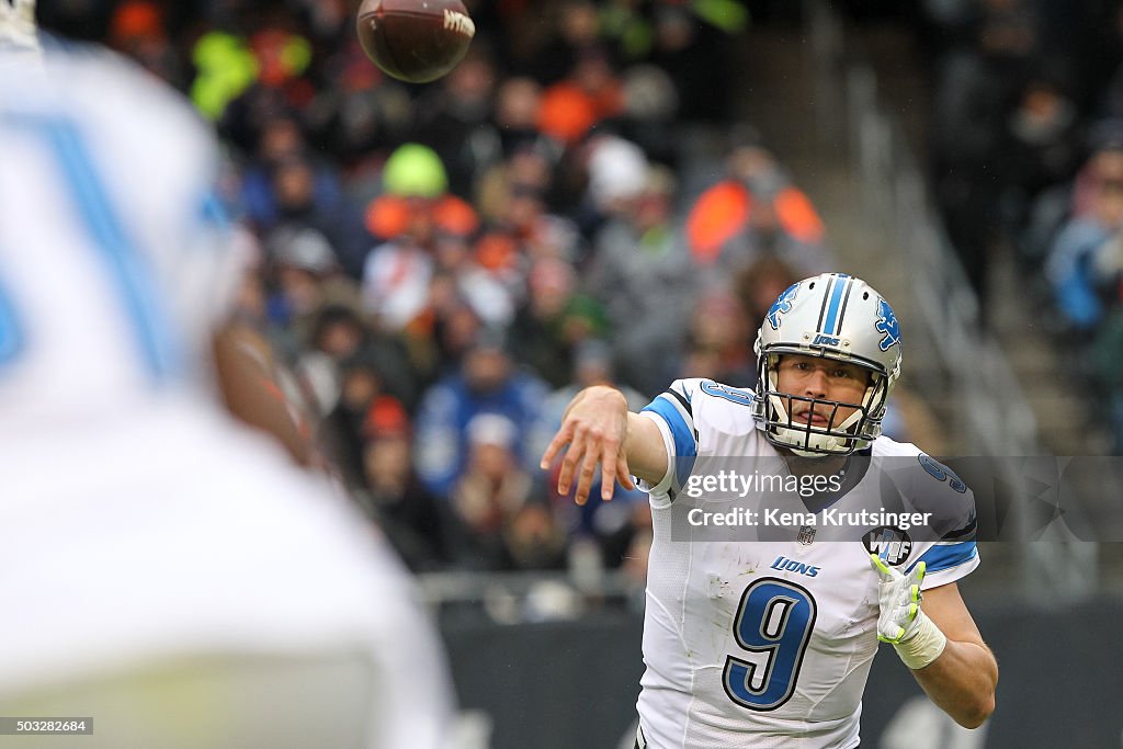 Detroit Lions v Chicago Bears