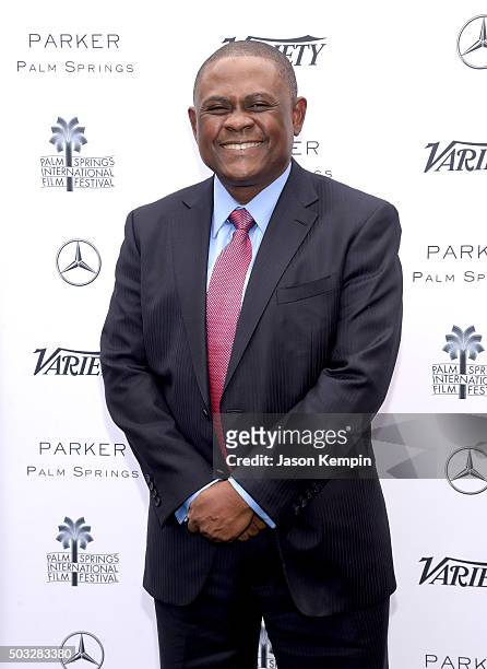 Dr. Bennet Omalu attends Variety's Creative Impact Awards and 10 Directors to Watch Brunch Presented By Mercedes-Benz at The 27th Annual Palm Springs...