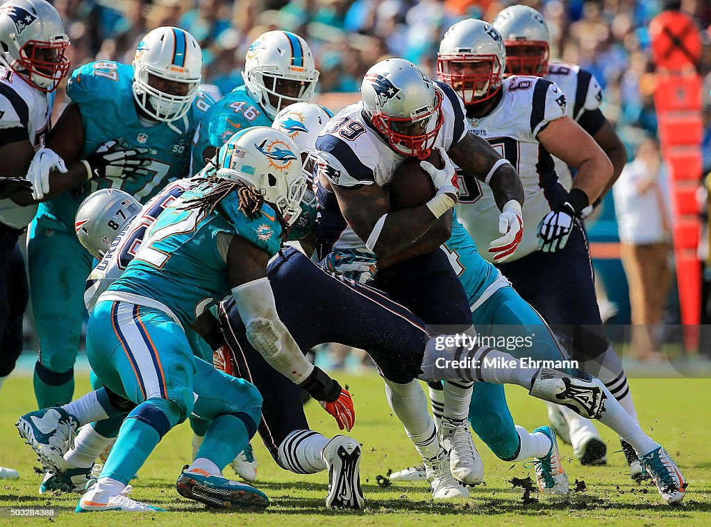 New England Patriots v Miami Dolphins