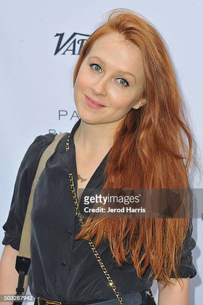 Elizabeth Wood attends Variety's Creative Impact Awards and 10 Directors To Watch Brunch at the Parker Palm Springs on January 3, 2016 in Palm...