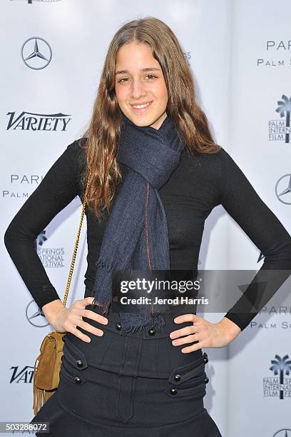 Actress Coco Konig attends Variety's Creative Impact Awards and 10 Directors To Watch Brunch at the Parker Palm Springs on January 3, 2016 in Palm...