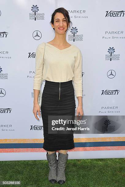 Director Deniz Gamze Erguven attends Variety's Creative Impact Awards and 10 Directors To Watch Brunch at the Parker Palm Springs on January 3, 2016...