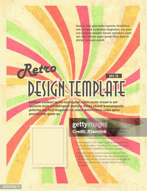 79,514 Retro Design Template High Res Illustrations - Getty Images