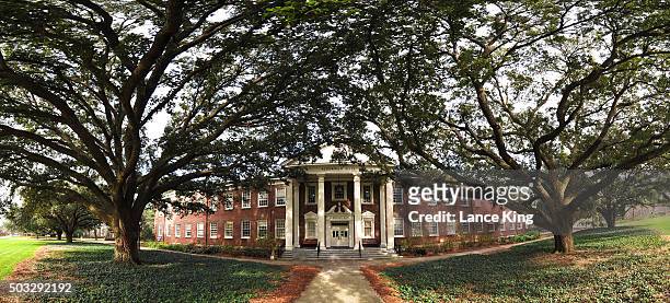 General view of Alderman Hall on the University of North Carolina Wilmington campus on January 2, 2016 in Wilmington, North Carolina.